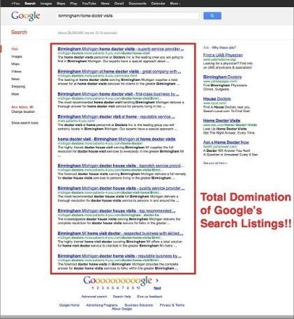 Fort Worth SEO Expert search engine optimizing a web design.